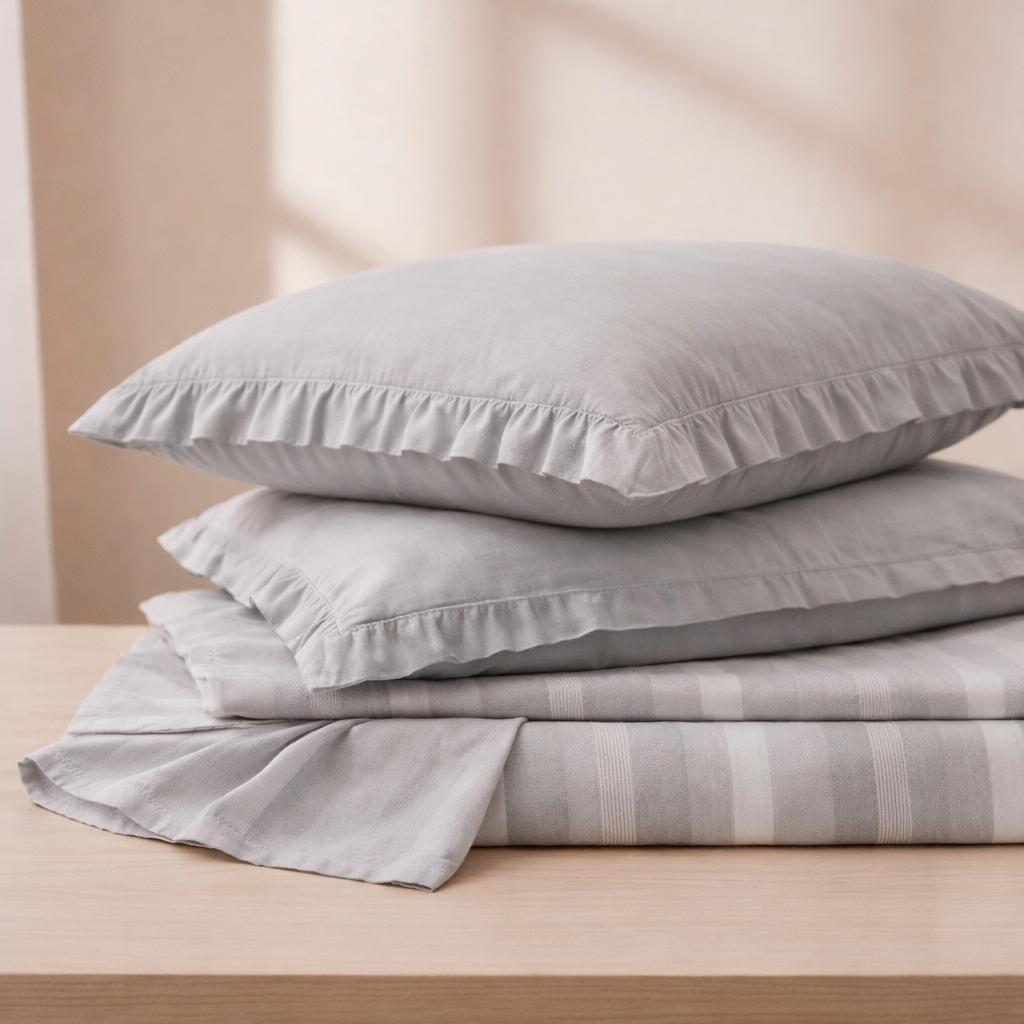 Eternity Luxe Cotton 325TC 3PCS King Size Bedsheet Set